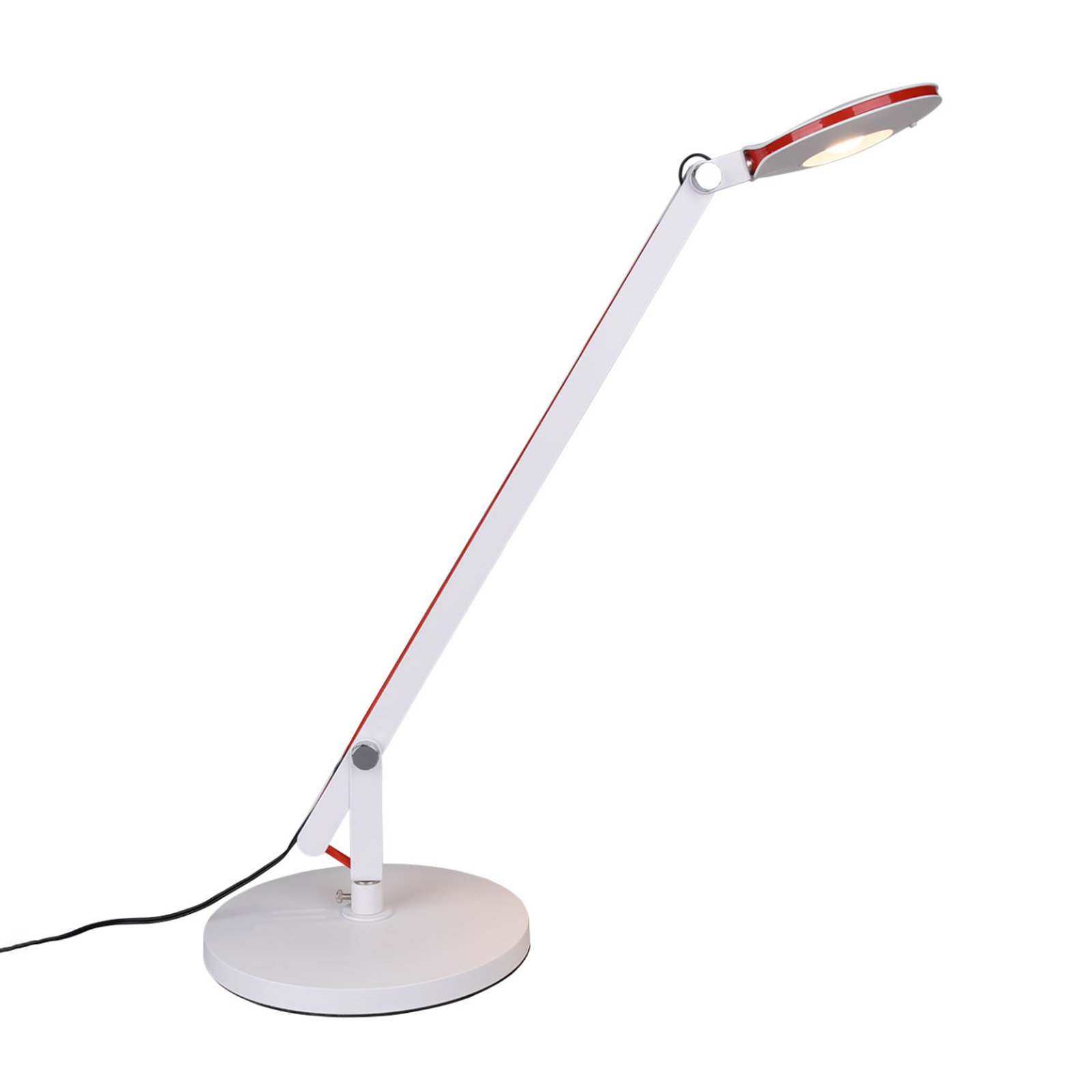 LED-pöytälamppu Rotterdam, valkoinen