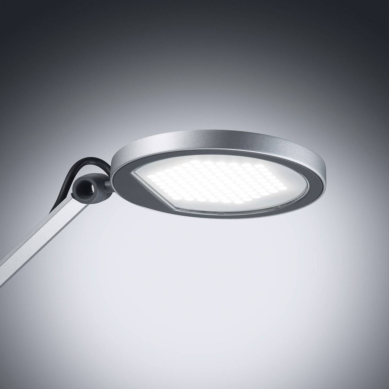 LED-pöytälamppu PARA.MI FTL 102 R hopea 940