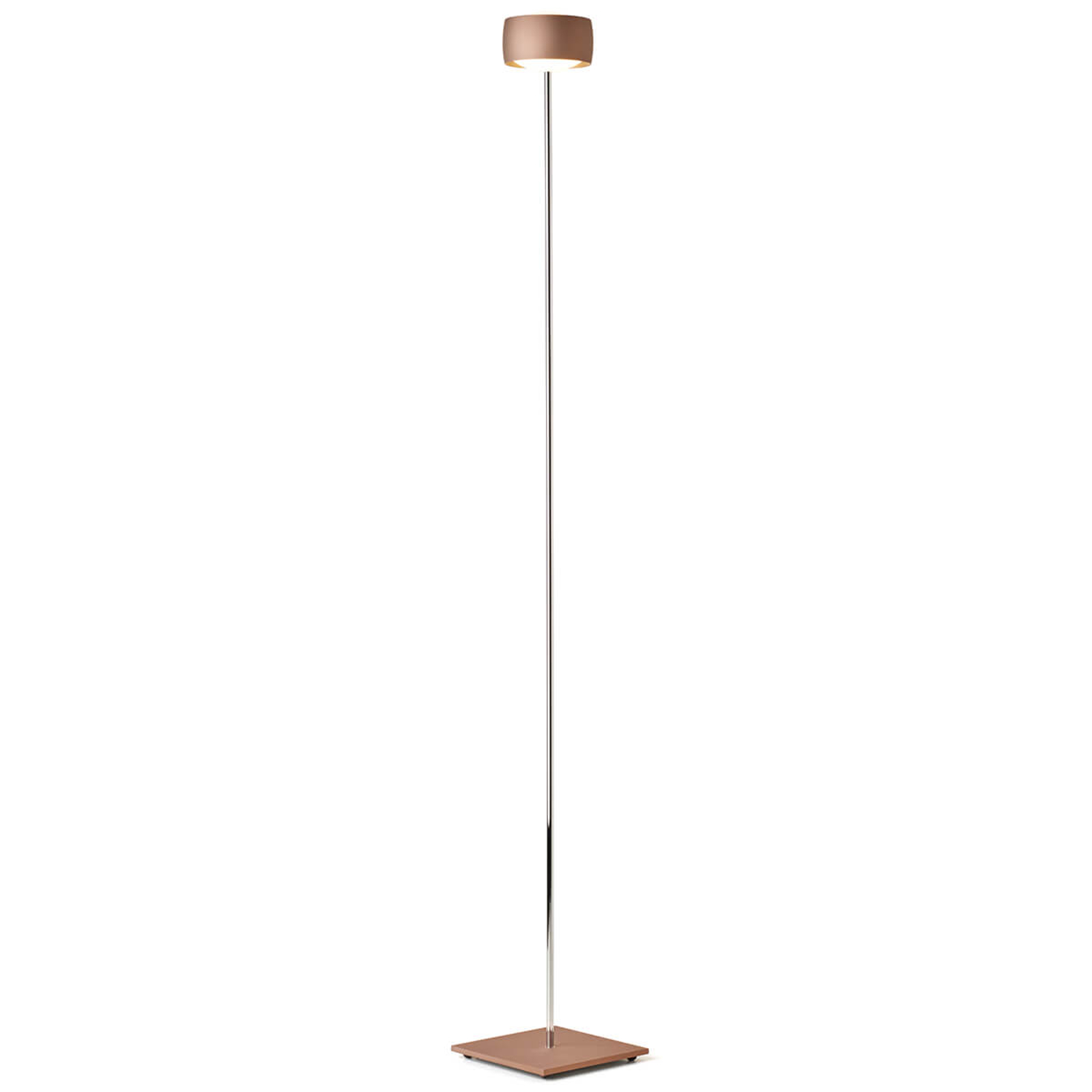 LED-lattiavalaisin Grace eleohjauksella kupari