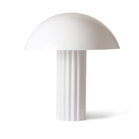 Acrylic Cupola pöytävalaisin valkoinen