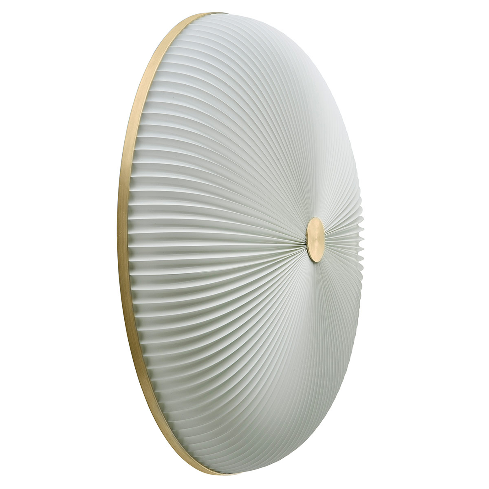 LE KLINT Lamella -seinälamppu, kullanvärinen 50 cm