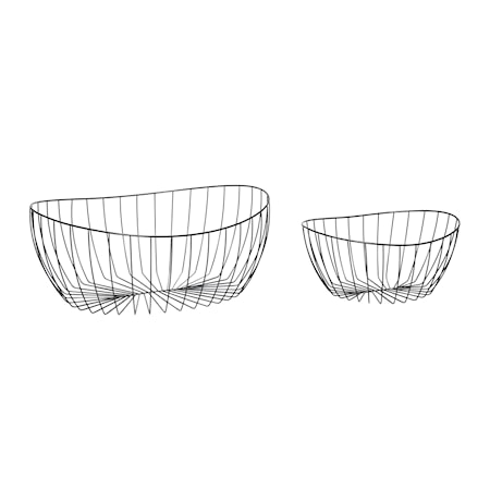 Metal black wire Kori 2 kpl