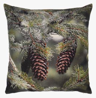 Pinecones koristetyyny moniväri/vihreä