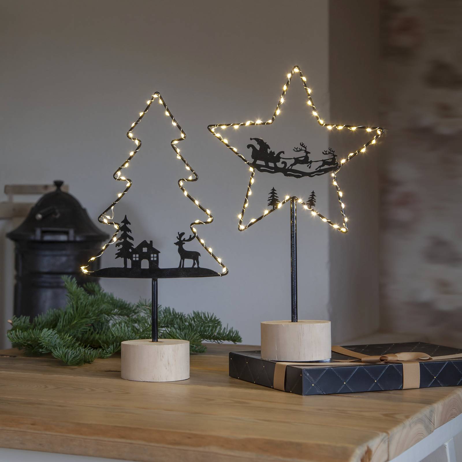 LED-koristevalaisin Glimta, tähti