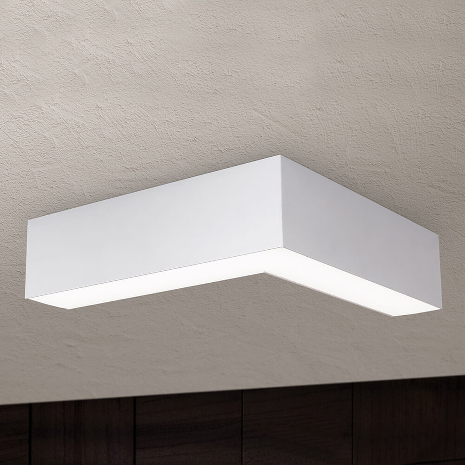 LED-kattovalaisin Sando ripustussarjalla 30x30 cm