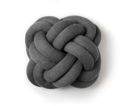 Knot tyyny harmaa