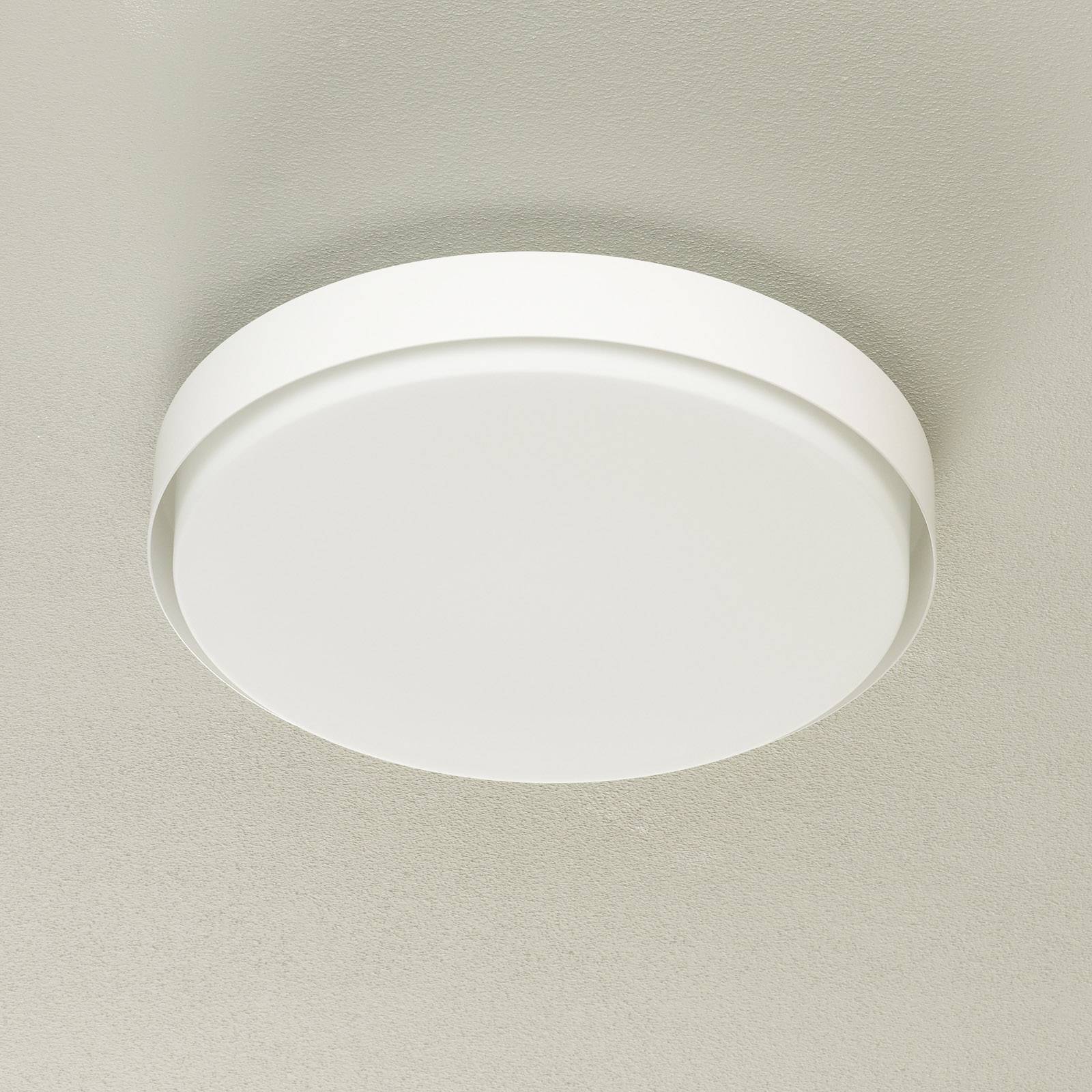 BEGA 34279 LED-kattovalaisin, valkoinen, Ø 42 cm