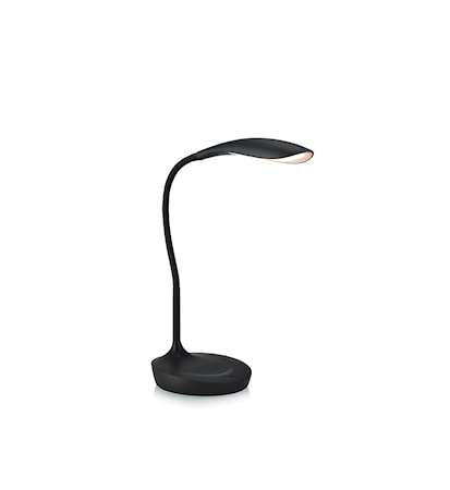 Swan USB Pöytälamppu Musta