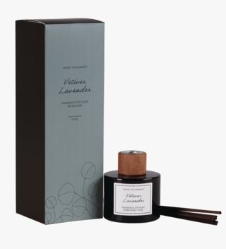 Vetiver Lavender huonetuoksu harmaasininen