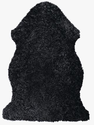 Curly lampaantalja tummanharmaa