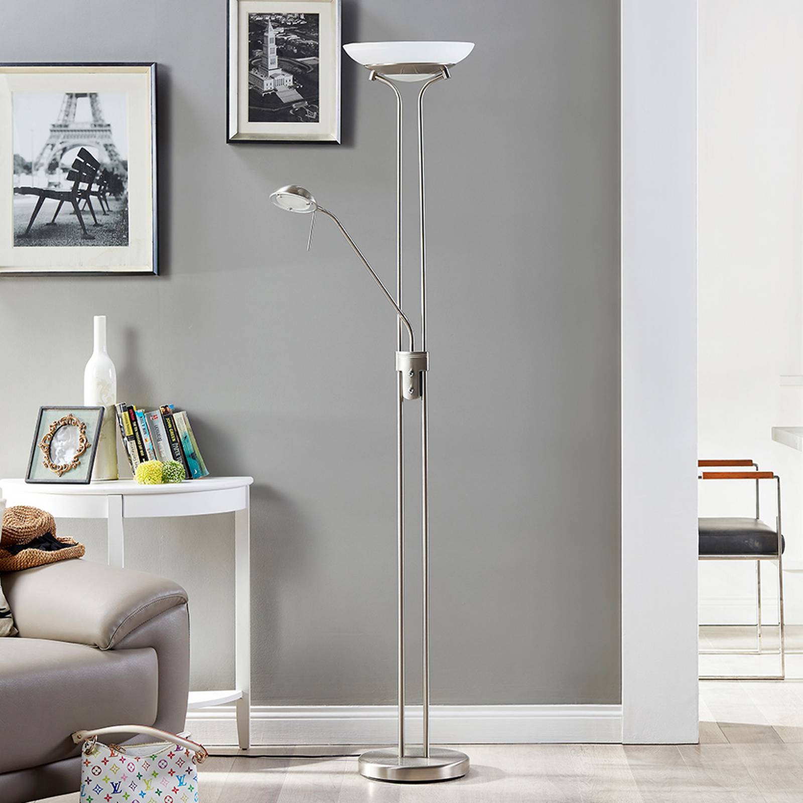 LED-lattiavalaisin Yveta lukuvalolla