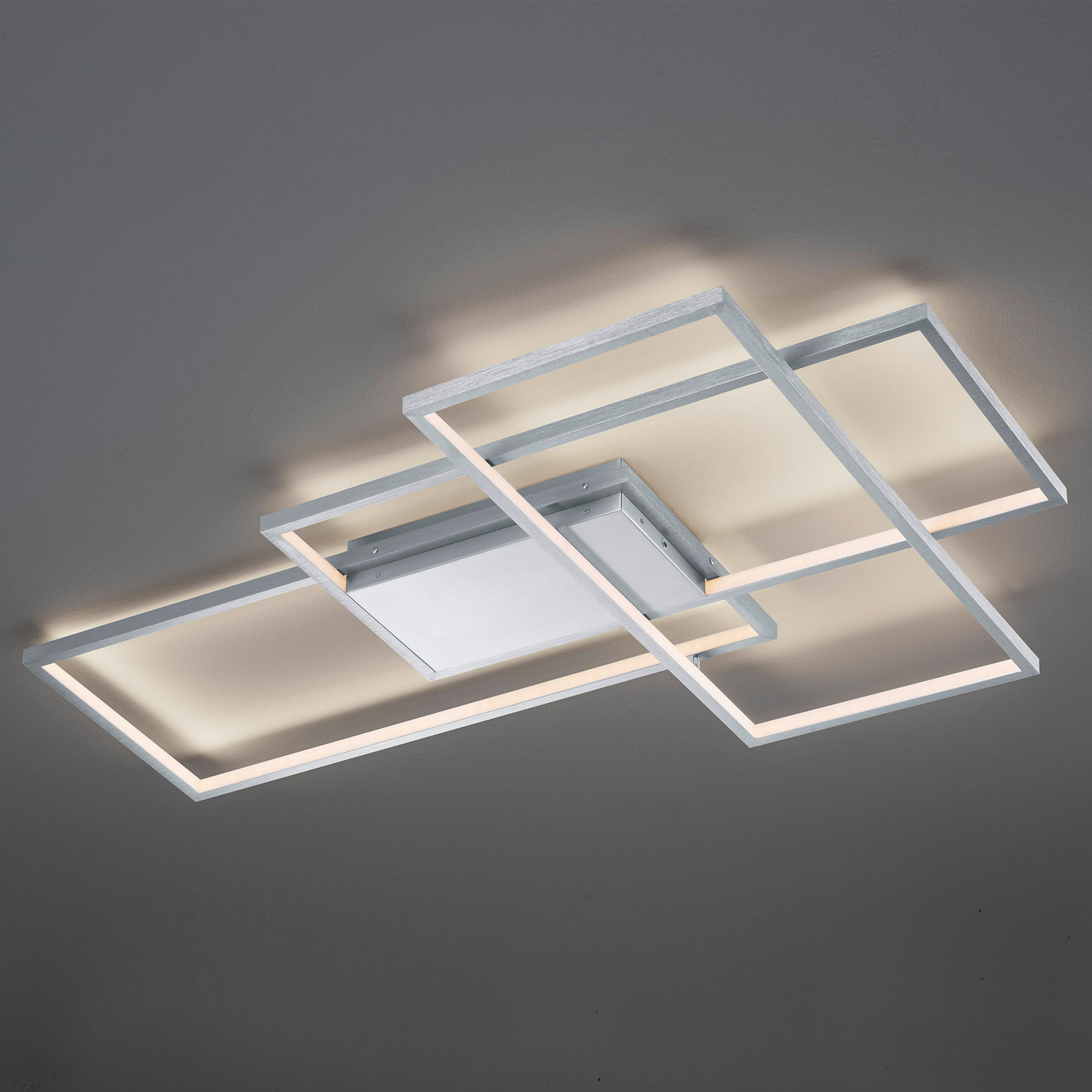 Trio WiZ Thiago LED-kattovalaisin 114 cm, nikkeli