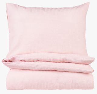 Niva stripe pussilakanasetti kreppipuuvillaa roosa