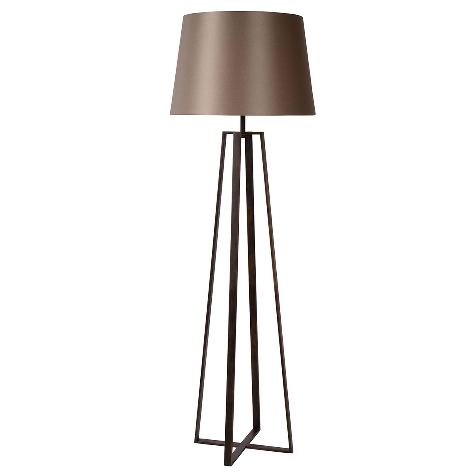 Lattiavalaisin Coffee Lamp kangasvarjostimella