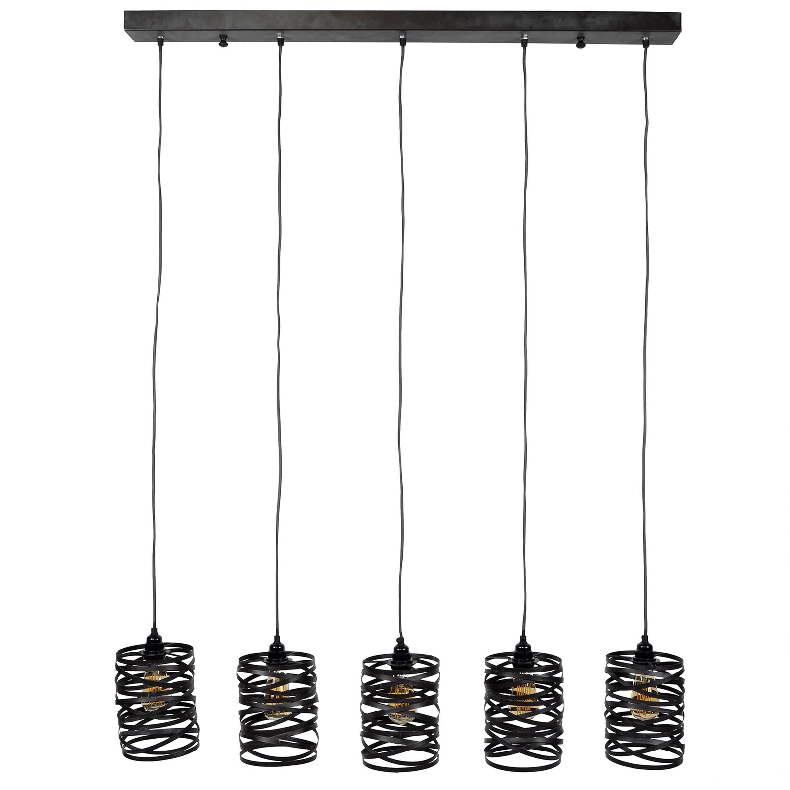 Riippuvalaisin Spindlight, viisilamppuinen
