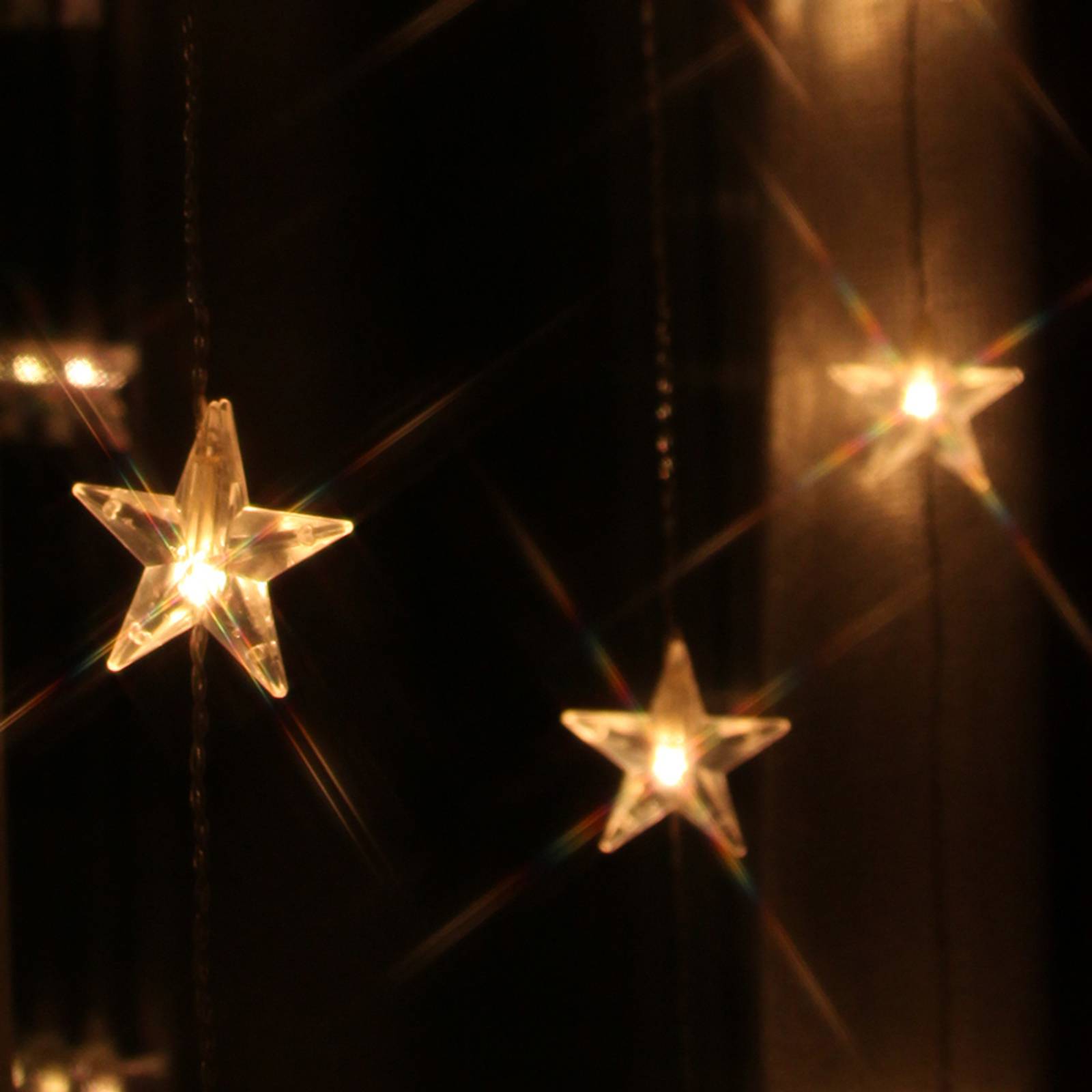 Star-LED-valoverho 20-lamppuinen, kymmenen lankaa