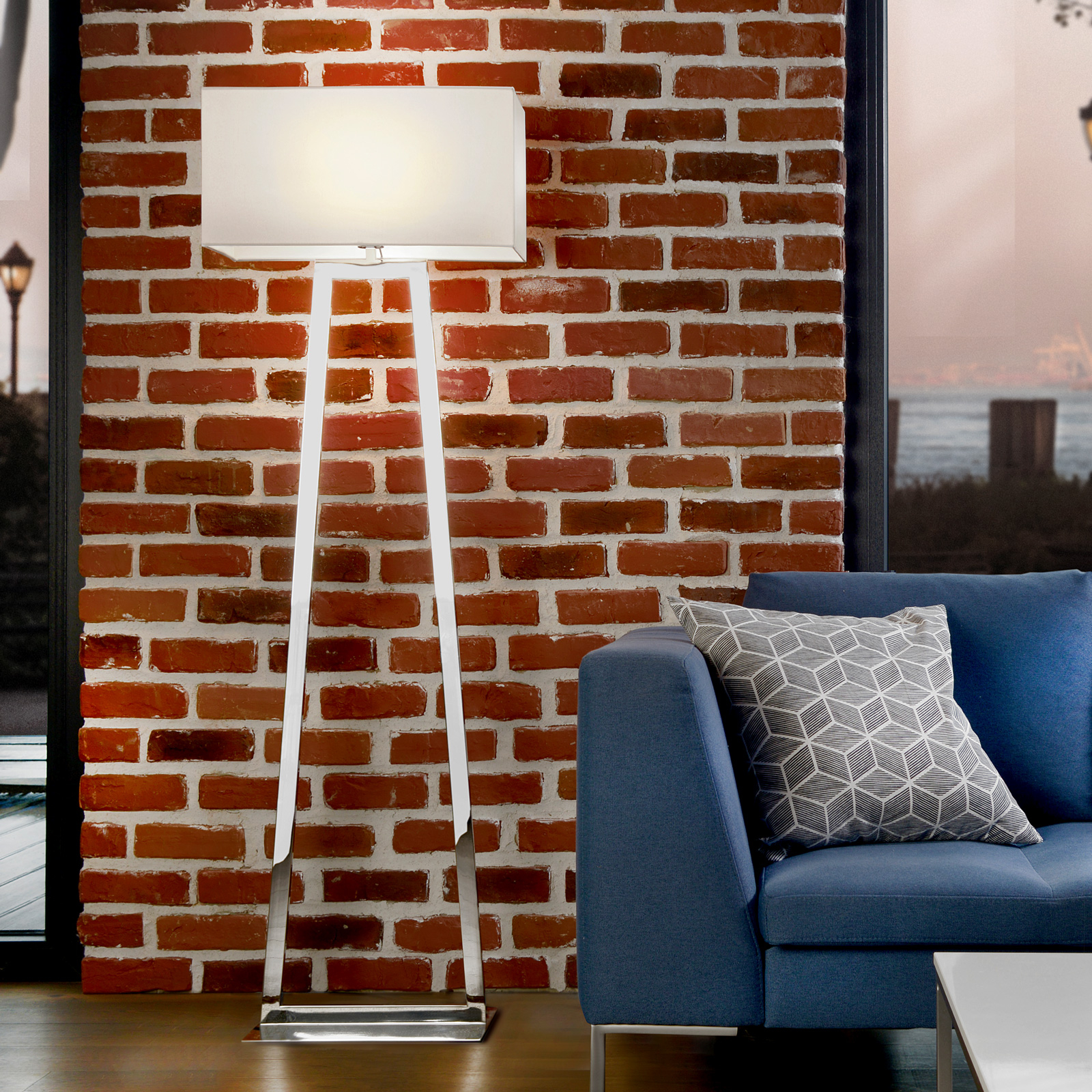 Villeroy & Boch Lyon lattiavalaisin, teräs
