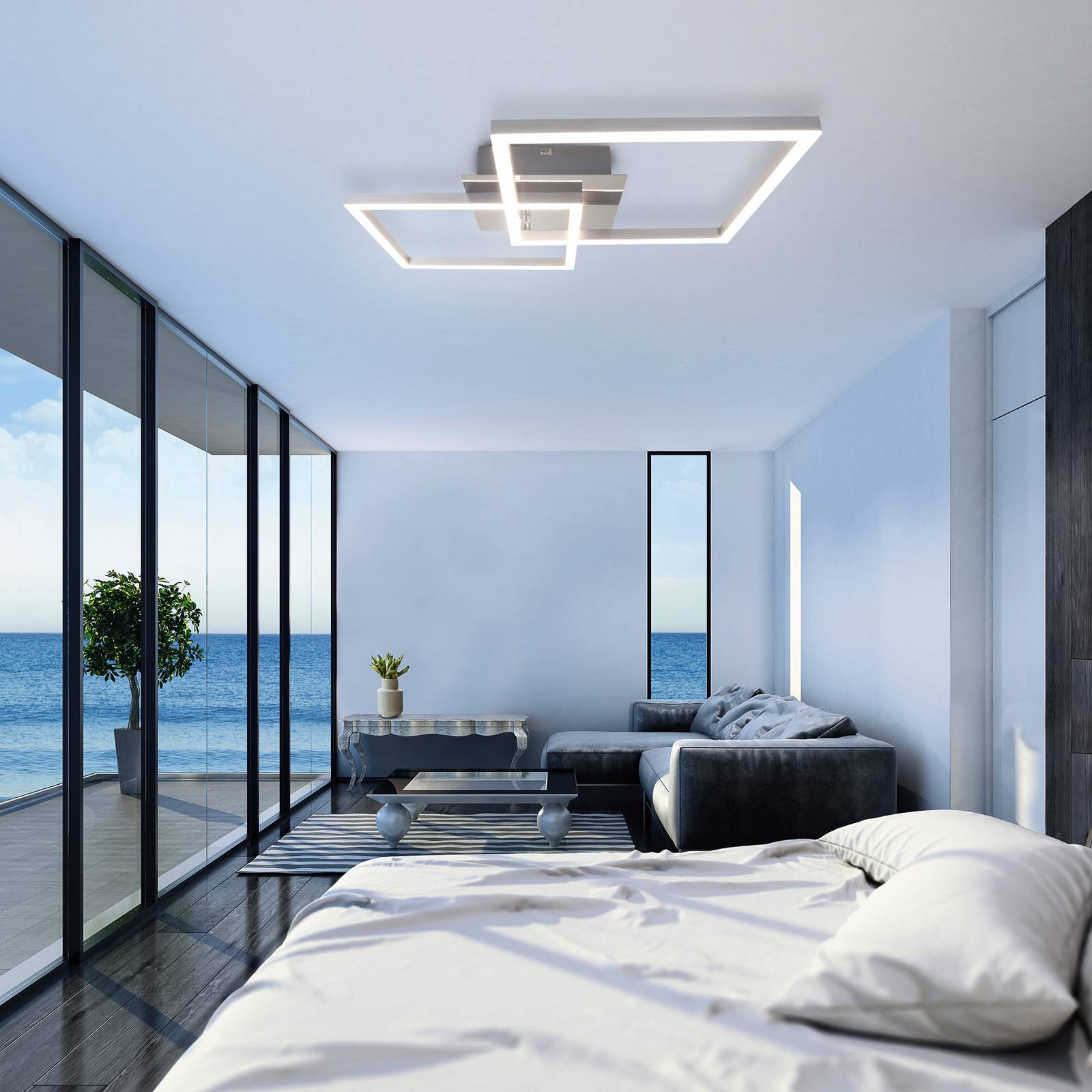 LED-kattovalaisin 3210-018 kääntyvä, himmennettävä