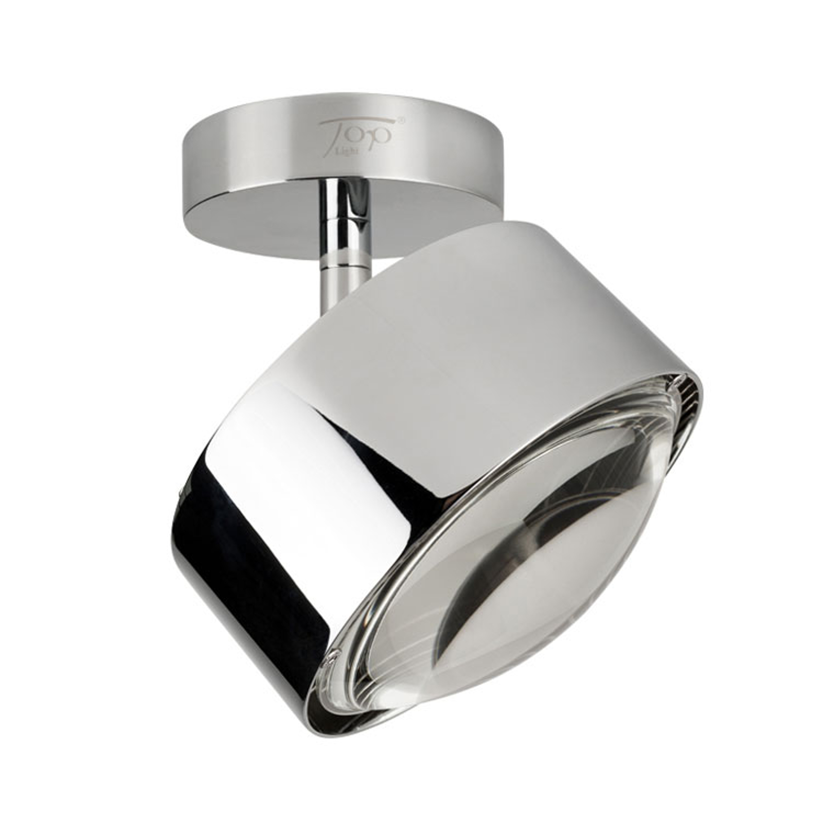 LED-kattovalaisin Puk Maxx Turn, kromi