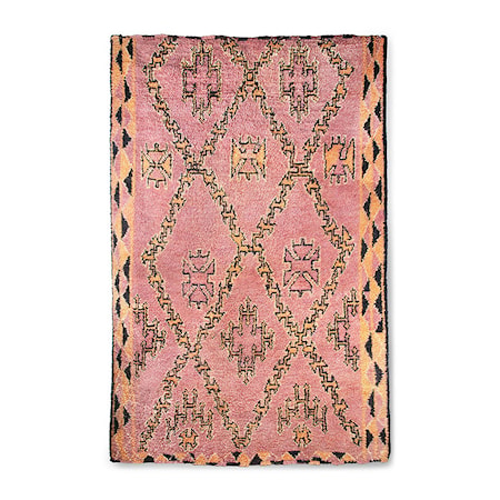Käsintehty Woolen Berber Matto Terra/Orange 180 x 280 cm