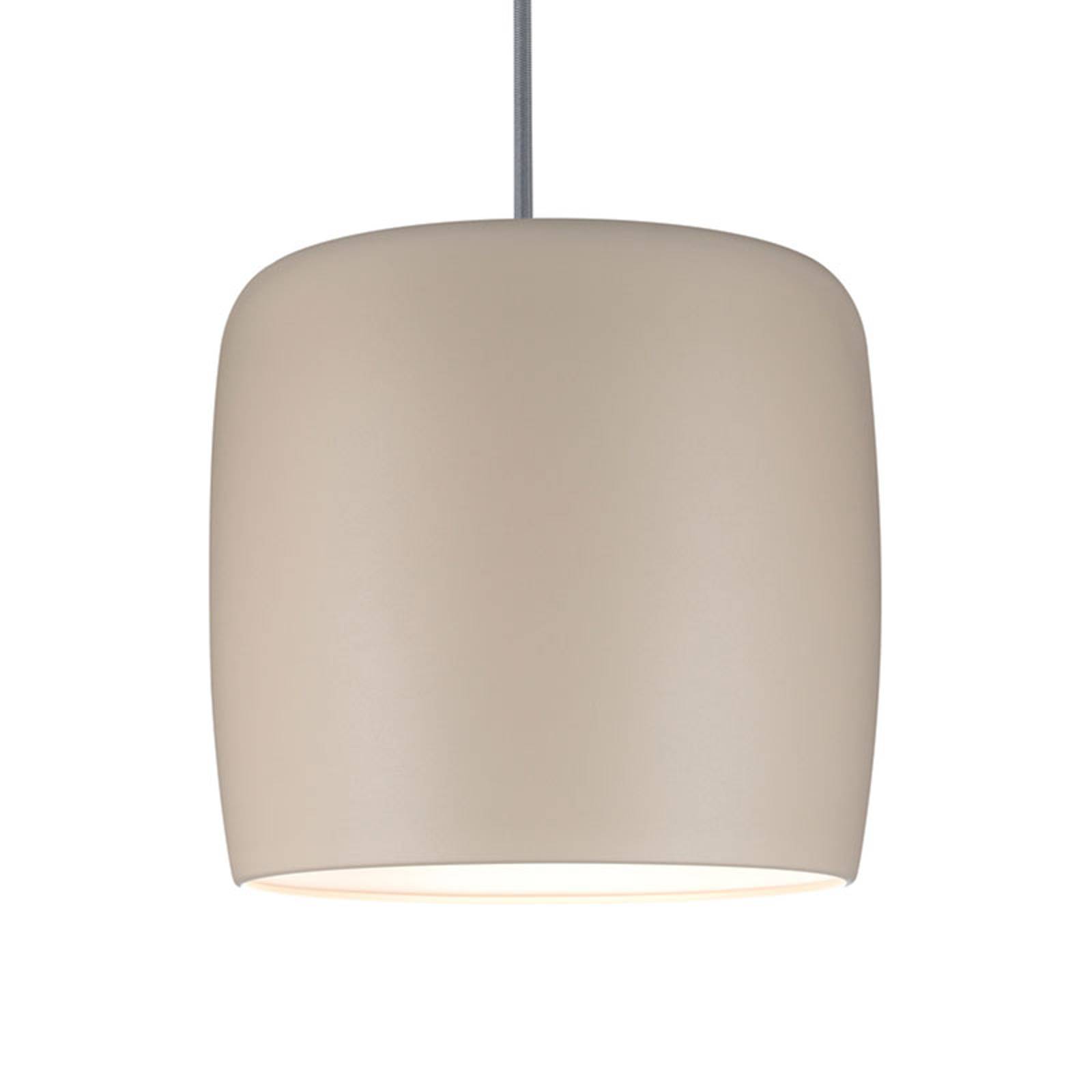 Paulmann-metallivarjostin Pien mattabeige