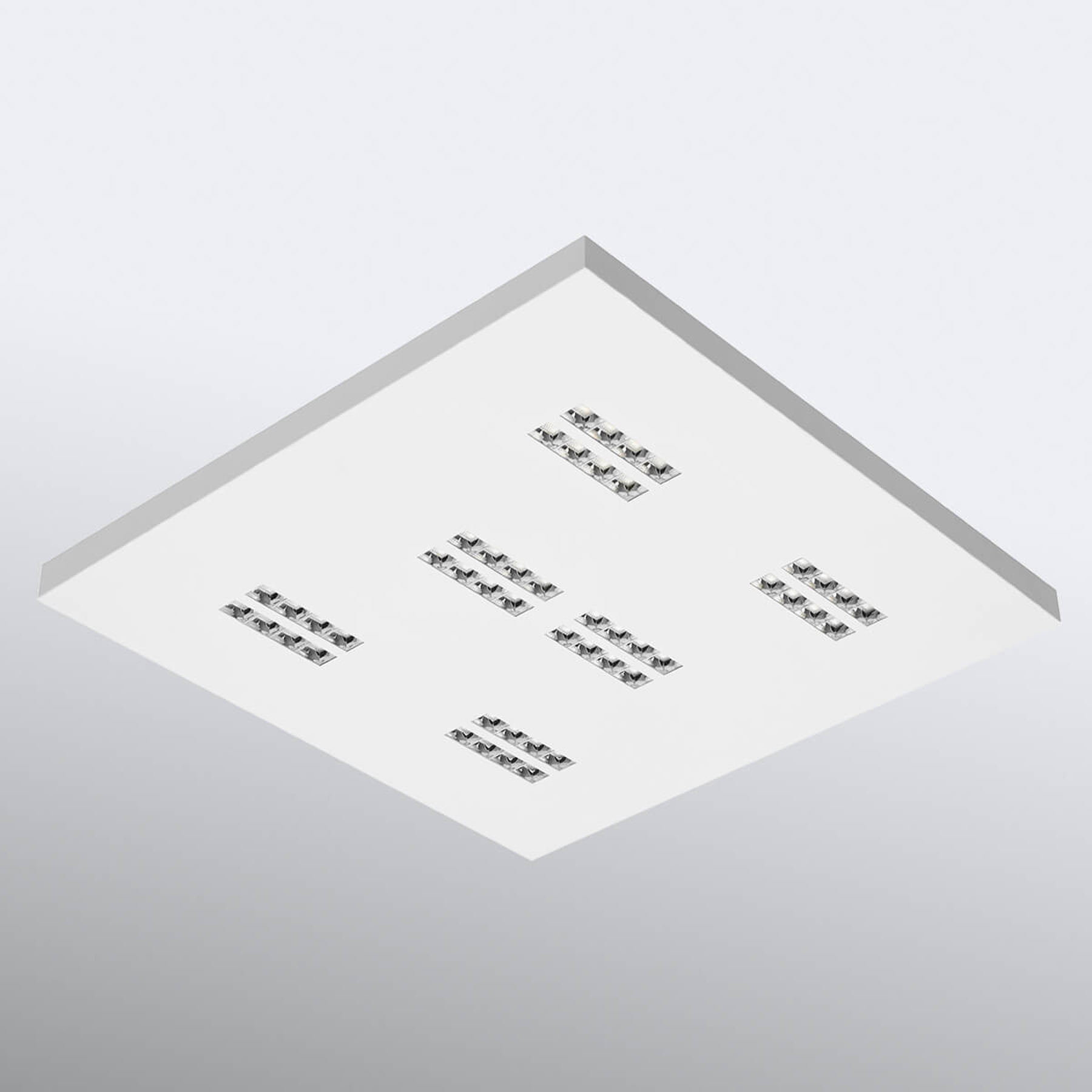 LED-kattovalaisin Declan II SS1 neliö, 3 000 K