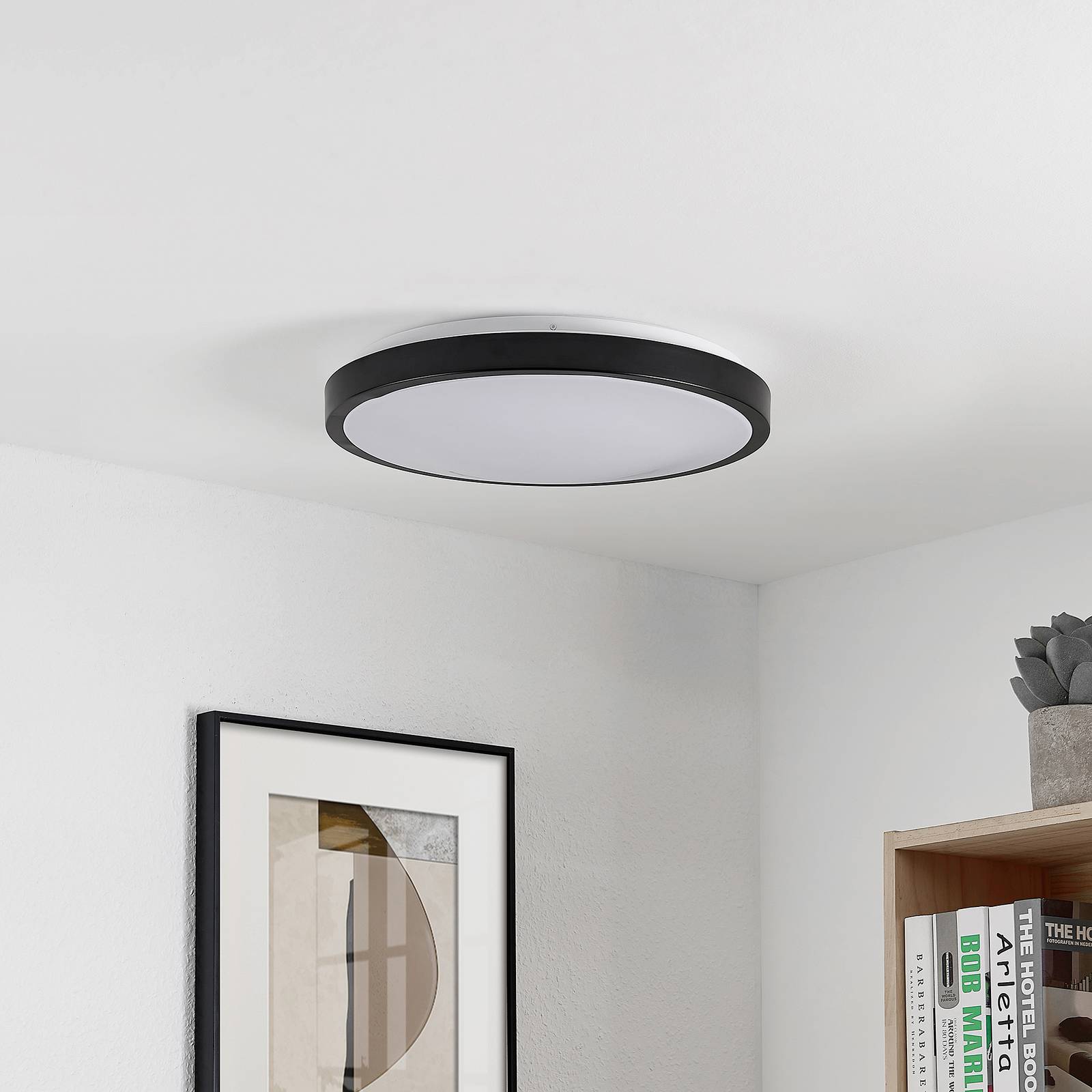 Lindby Villum -LED-kattovalaisin, 42,5 cm