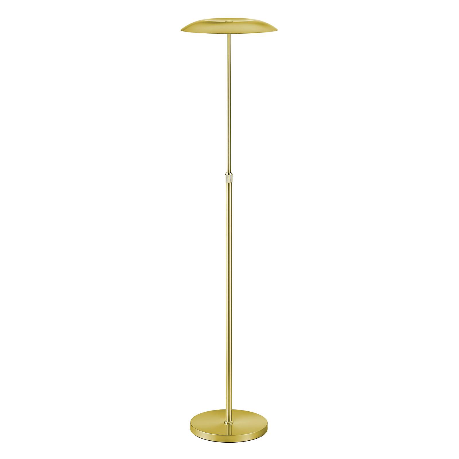 B-Leuchten Curling LED-lattiavalo messinki matta