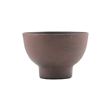 Kesi Kynttilänjalka 10 x 7 cm Viininpunainen/Ruskea