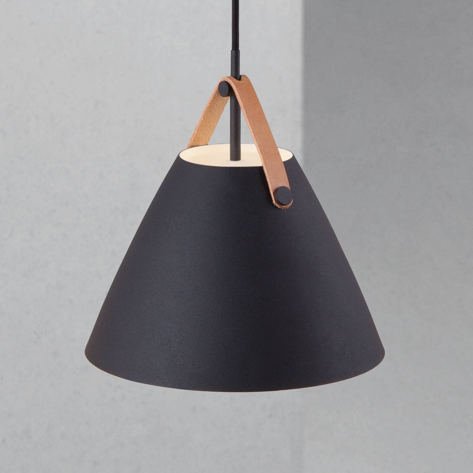 Strap-riippuvalaisin, musta, Ø 27 cm
