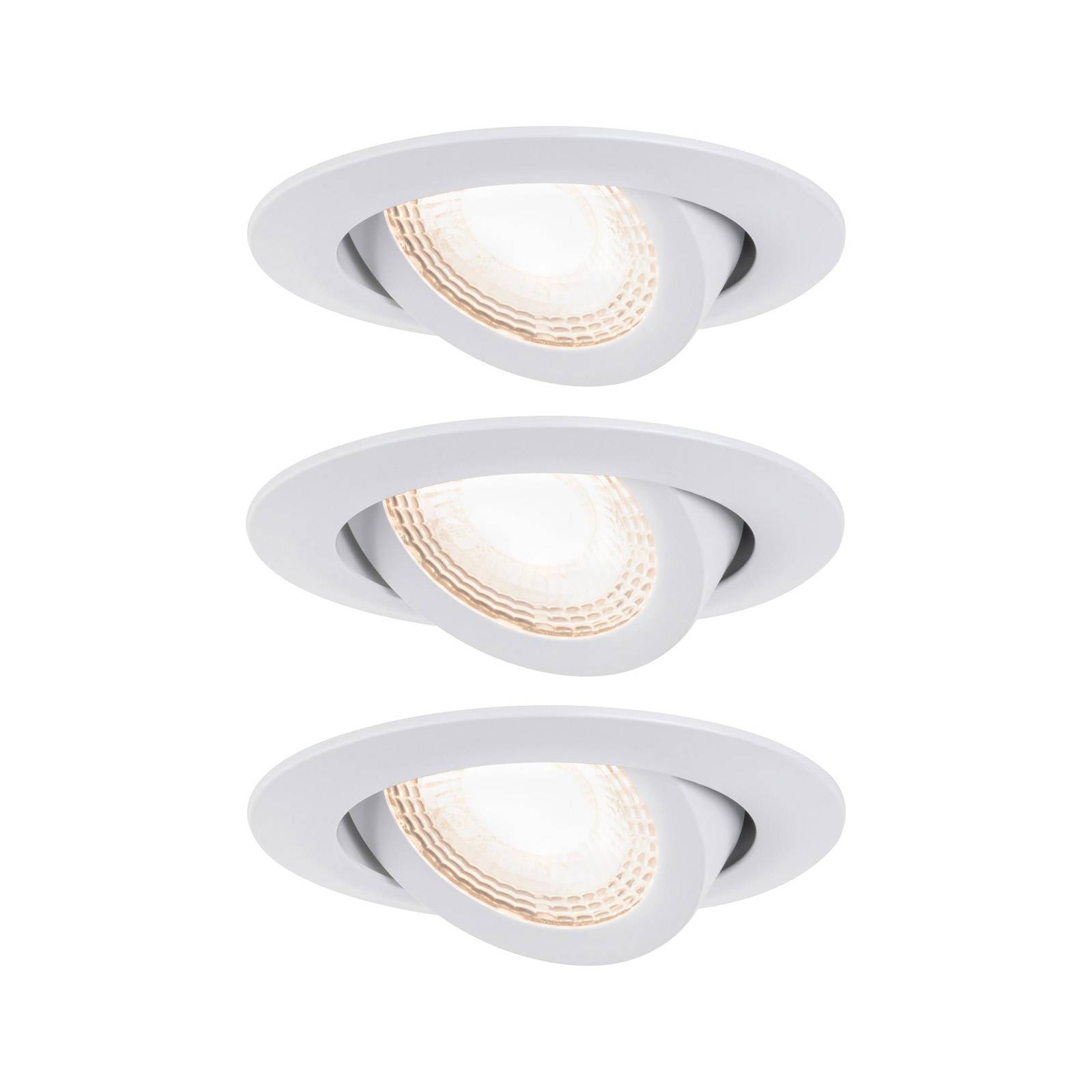Paulmann-LED-uppovalo 93388, 3 x 6 W:n sarja