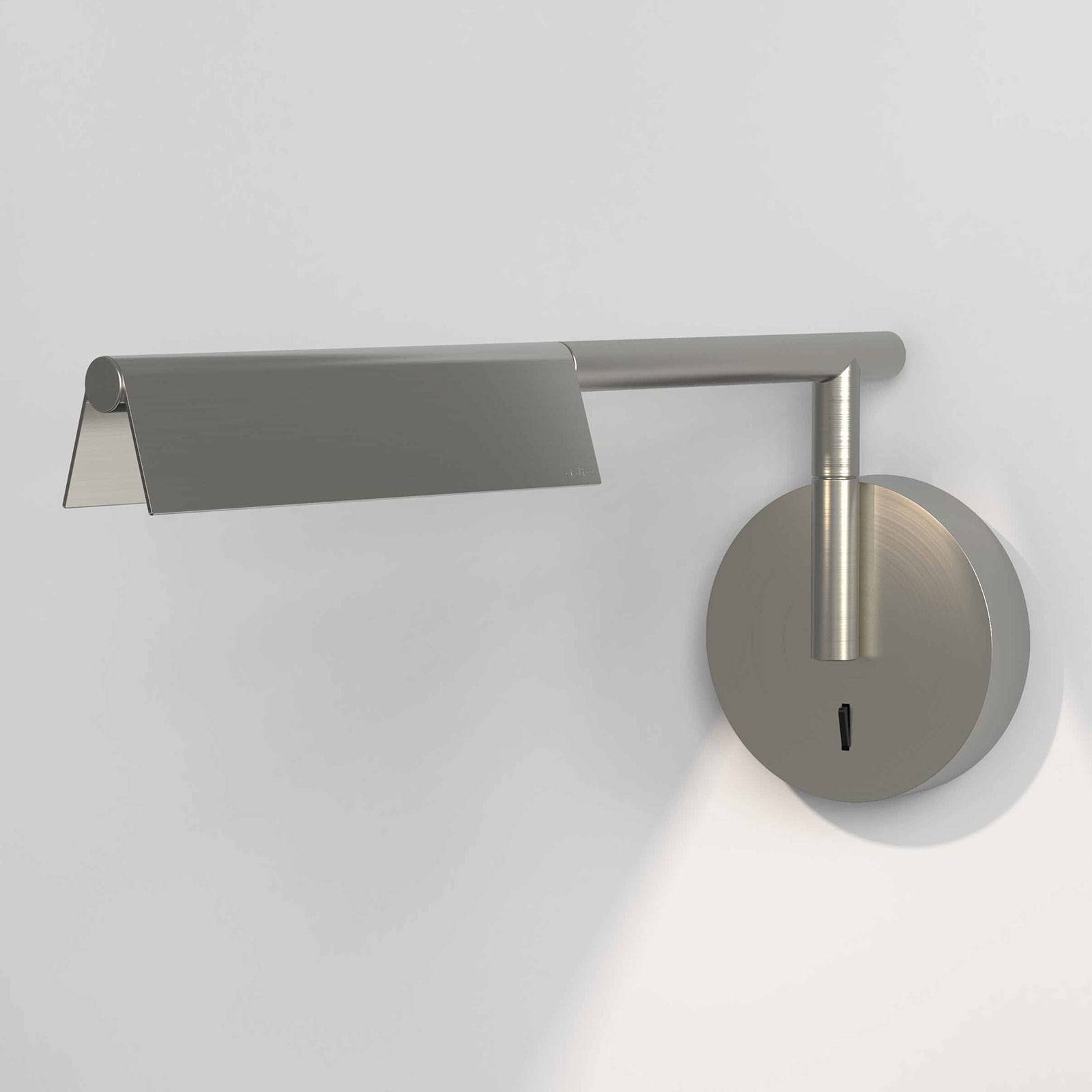 Astro Fold -LED-seinälamppu katkaisijalla, nikkeli