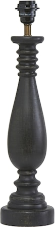 Linda Pöytävalaisin Dark black 52cm