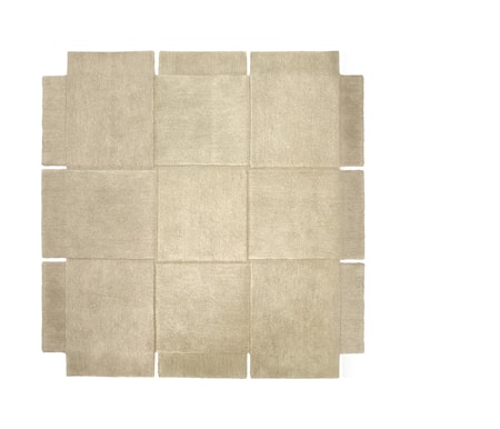 Basket Matto Beige 180x180 cm