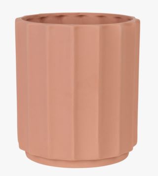Colonne ruukku vanha roosa