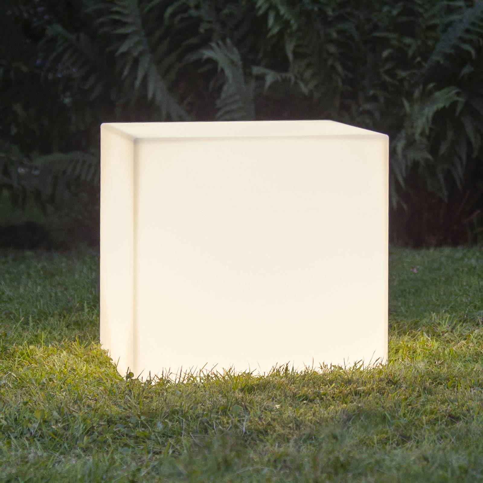 Terassivalaisin Gardenlight, kuutio, 38 cm