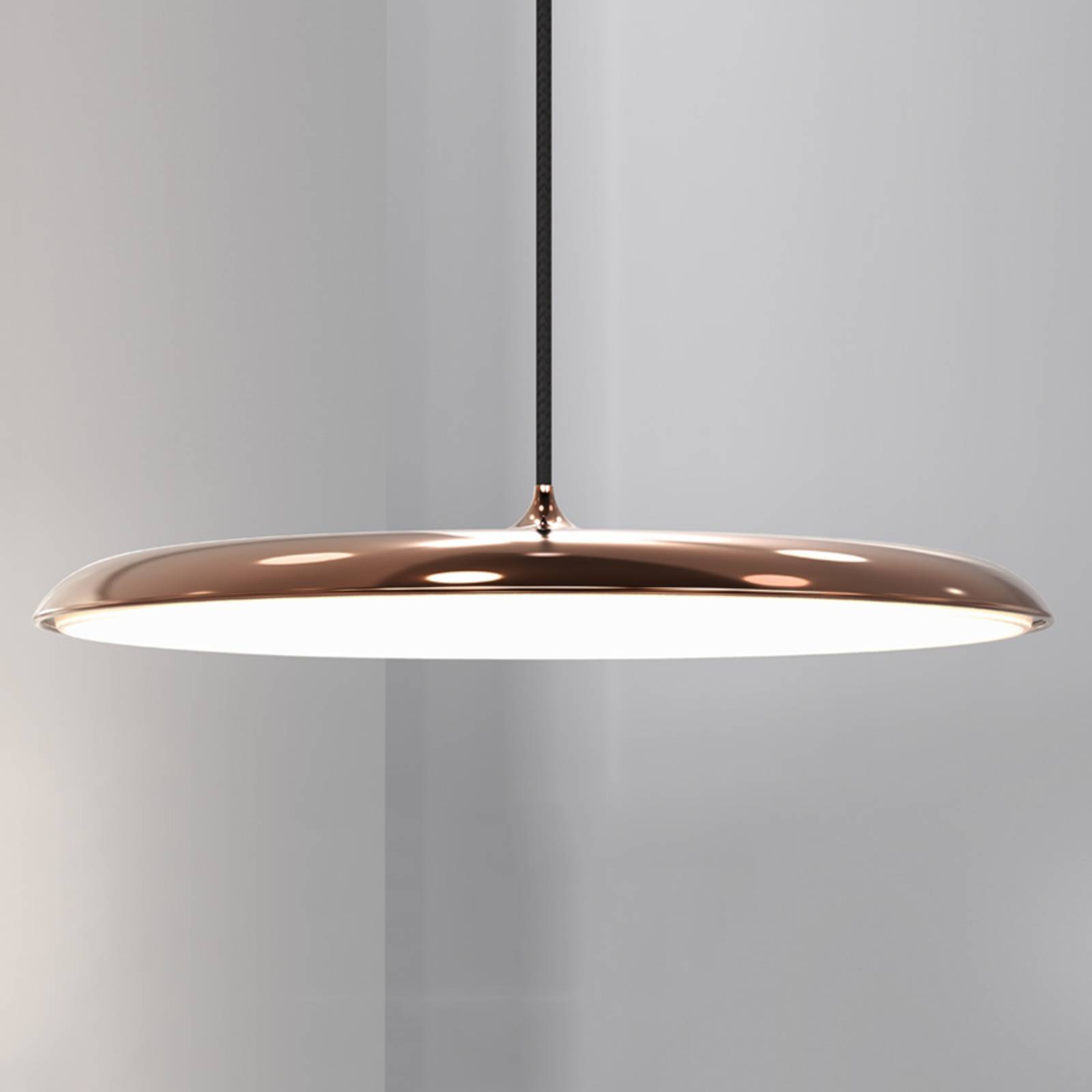 Artist 40 - tasainen LED-riippuvalaisin, kupari