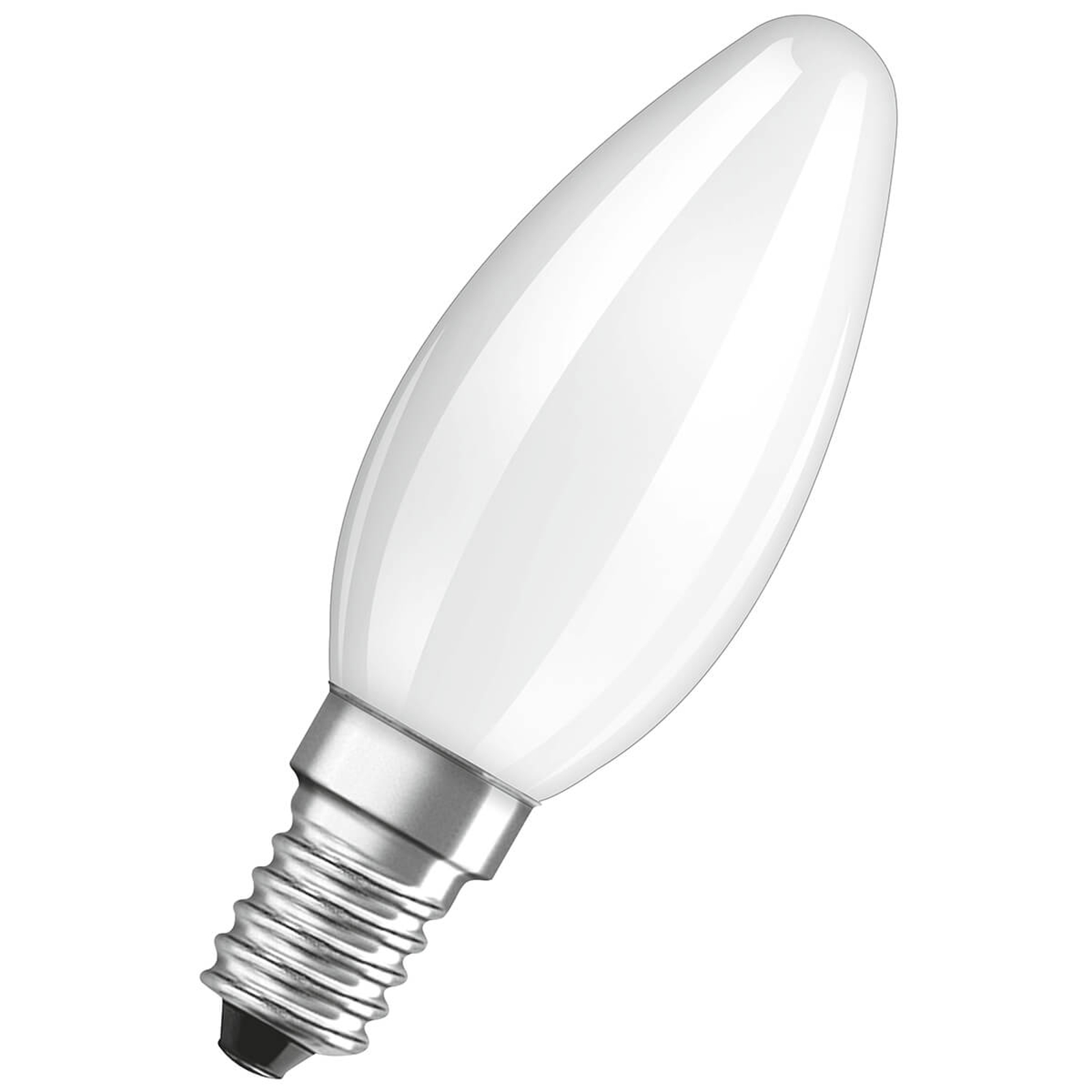 OSRAM-LED-kynttilälamppu E14 4W 4 000 K matta