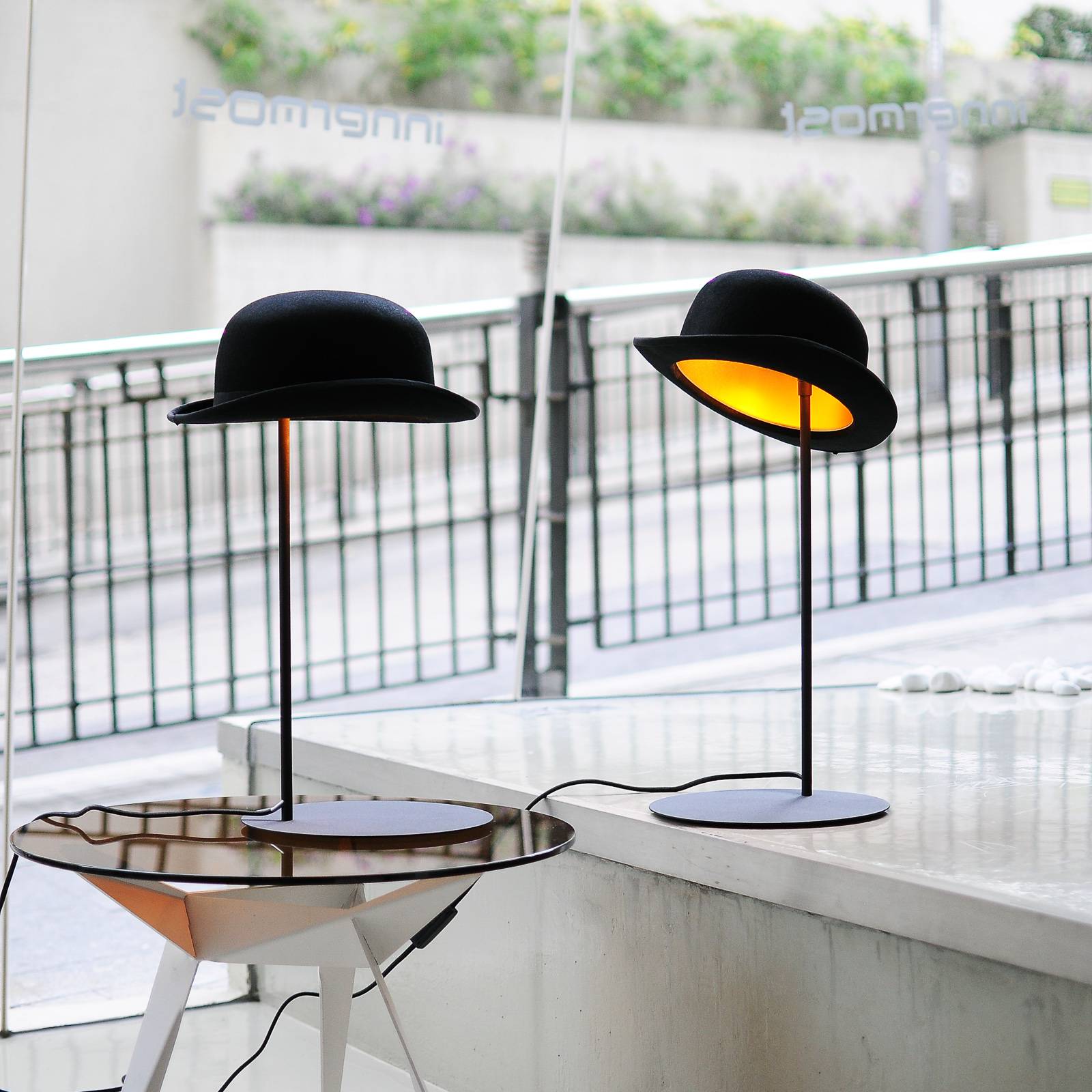 Innermost Jeeves Table -pöytävalaisin, huopa