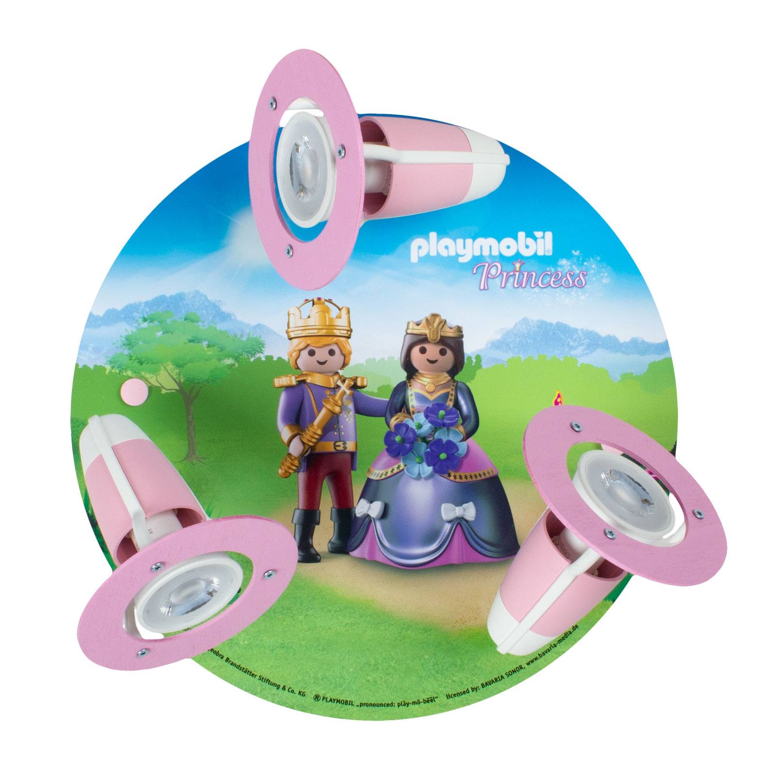 Kattovalaisin Spot PLAYMOBIL Princess 3-lamppuinen