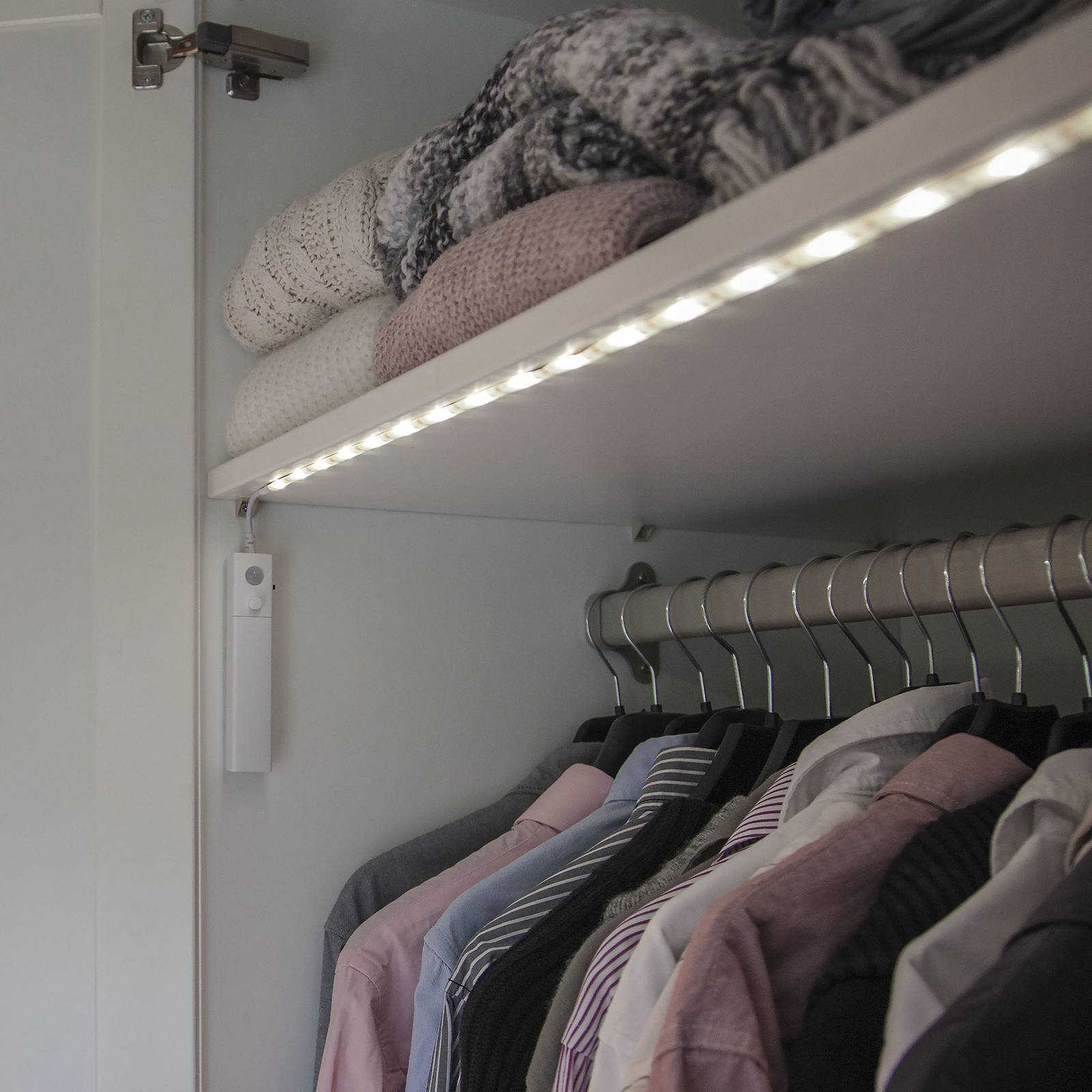 LED-valonauha liiketunnistimella, paristokäyt.