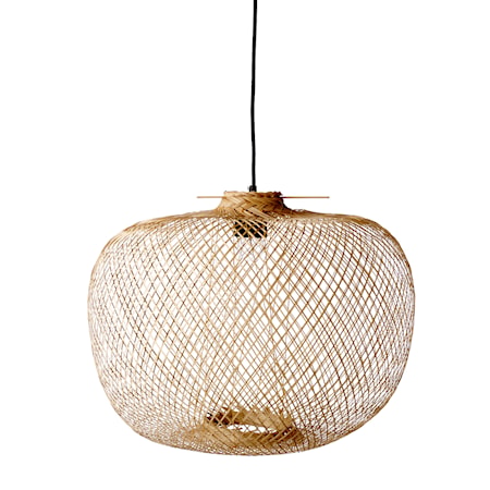 Kattolamppu Natur Bambu 42x30cm