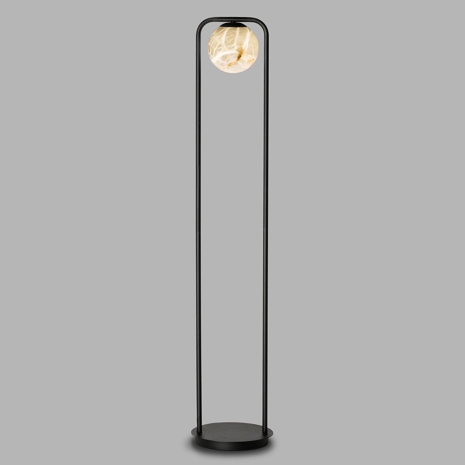 LED-lattiavalo Tribeca, alabasteria, 1-lamppuinen