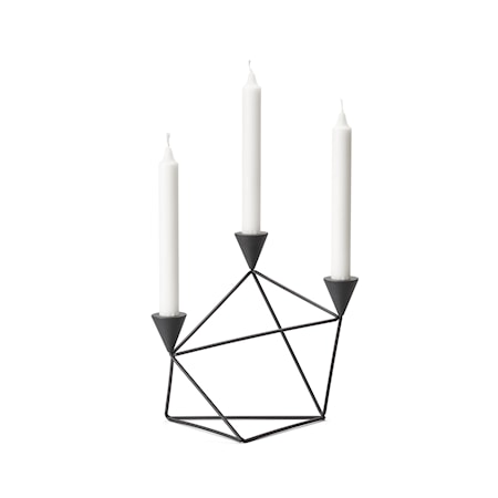 Pythagoras Kynttilänjalka Musta