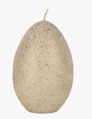 Egg pöytäkynttilä harmaa