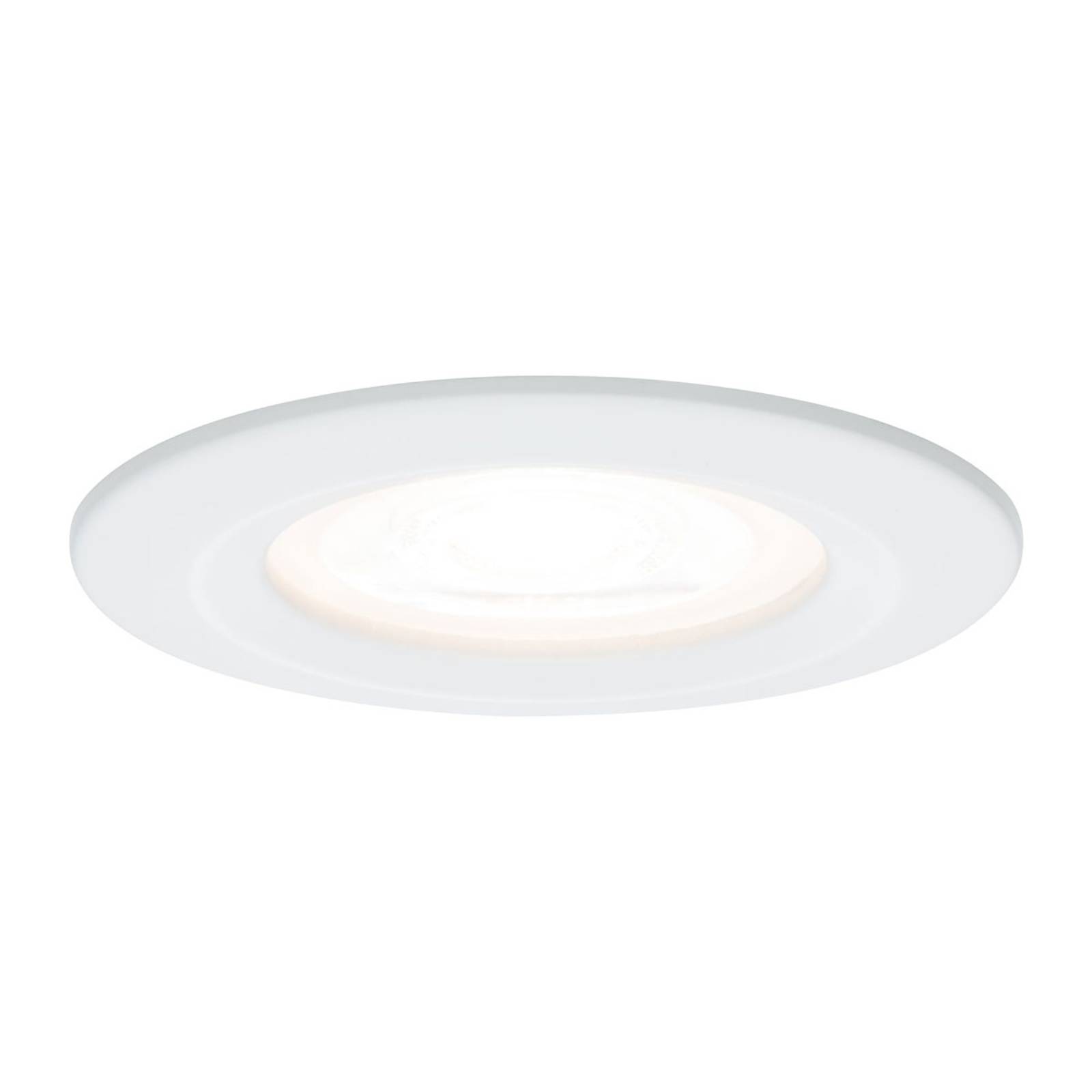 Paulmann LED-spotti Nova pyöreä, IP44, valkoinen