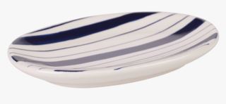Stripy saippuakuppi sininen