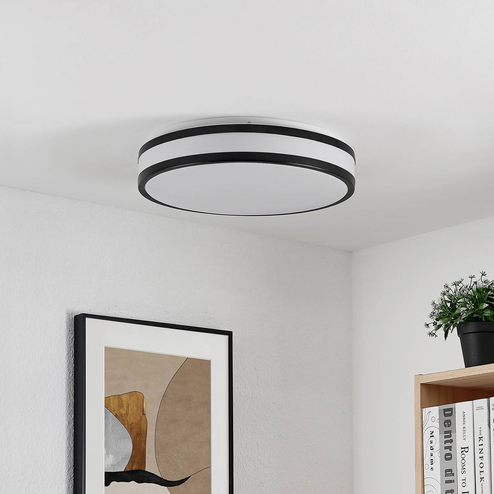 Lindby Teun -LED-kattovalaisin, 41 cm