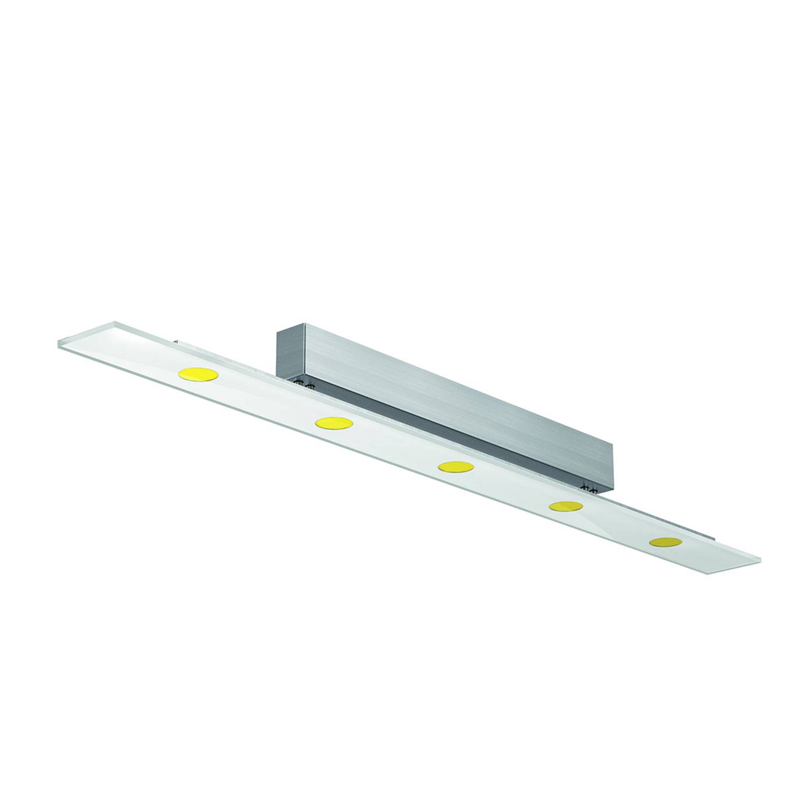 LED-kattovalaisin Sun, ESG-lasi 110 cm