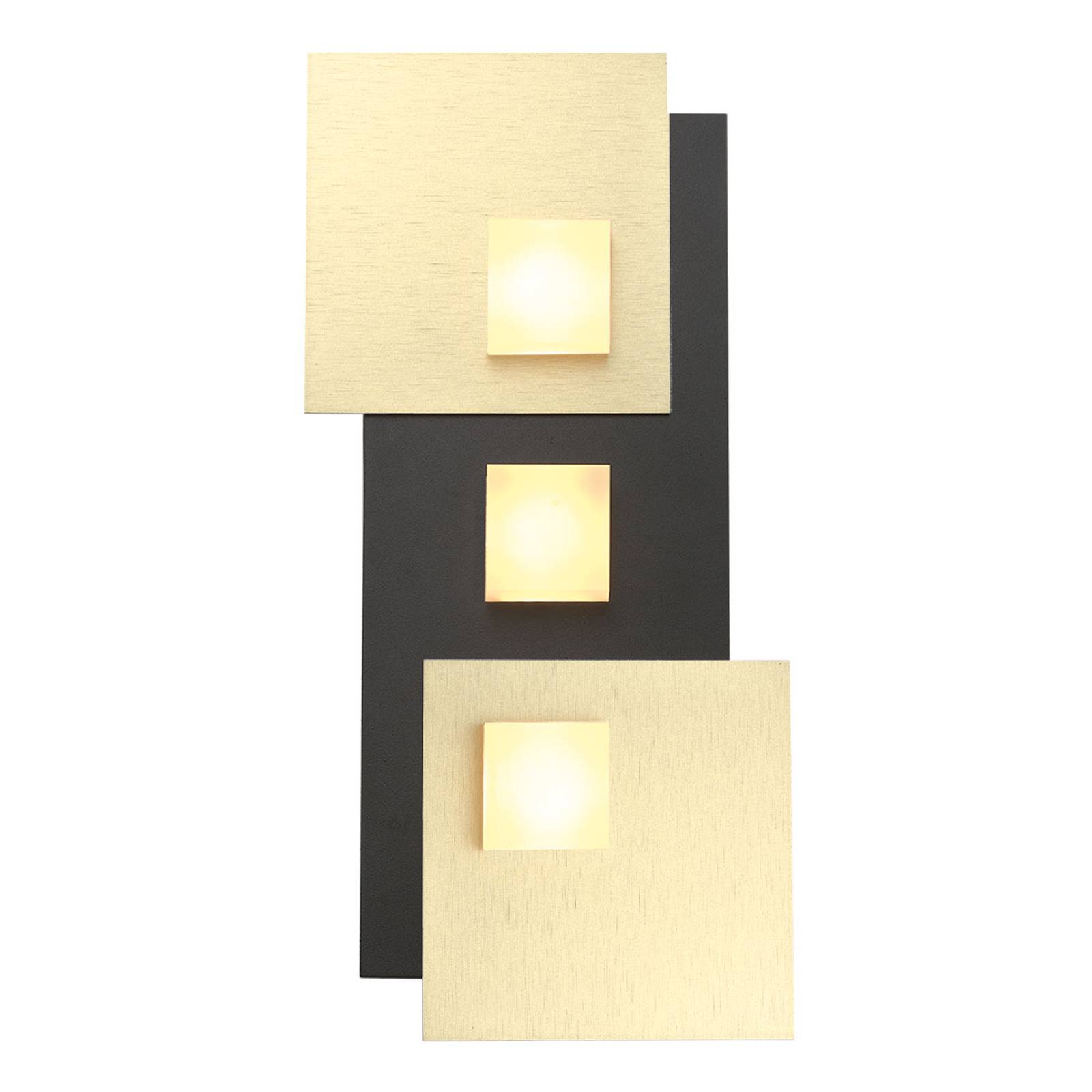 Bopp Pixel 3.0 LED-kattovalaisin, 2-lamp., musta